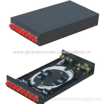 Wall-mounted terminal box, used in the straight through or branch connection of indoor optical cableNew